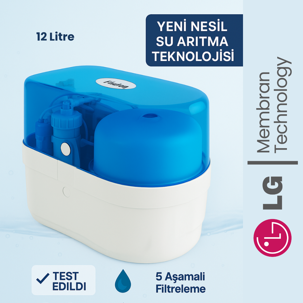 12 Litre Lg Membran Tech. Su Arıtma Cihazı