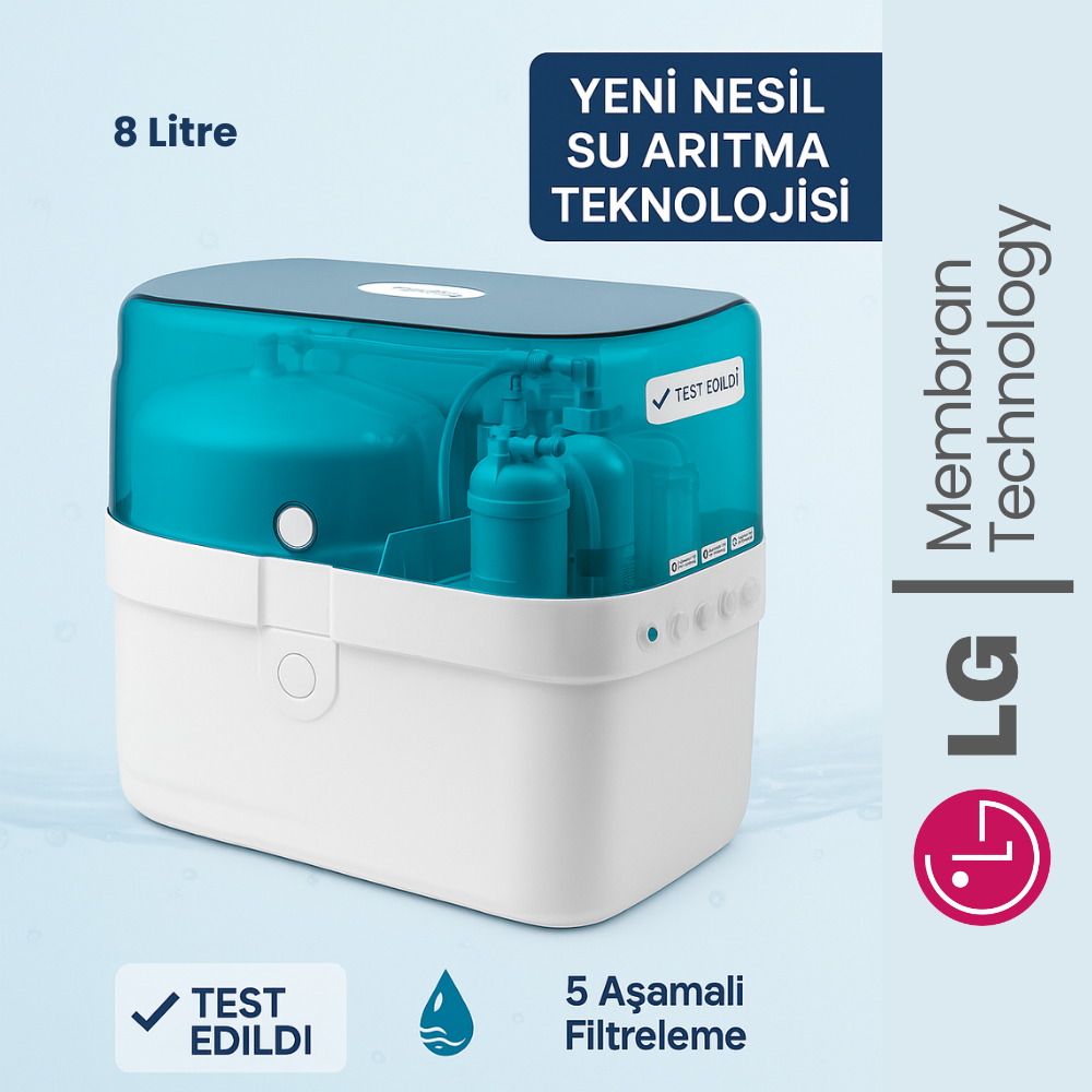 8 Litre Lg Su Arıtma Cihazı